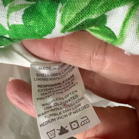 Hill House The Paz Rose Spring Floral Elastic Waist Mini Skirt - Picture 6 of 7